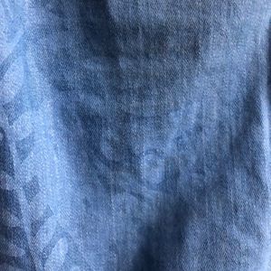 J Crew Bright Blue Floral Jeans